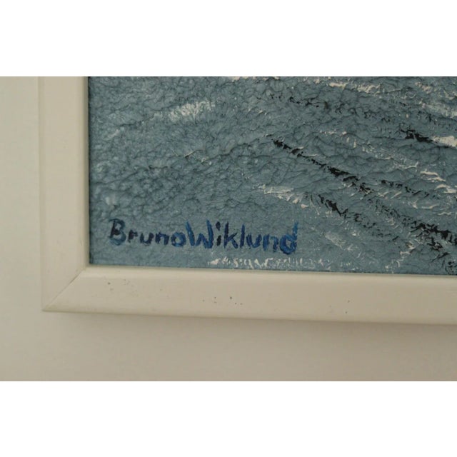 Bruno Wiklund, Orrtupparna Samlas (The Black Grouse Gather), 1985, Oil on Canvas, Framed For Sale - Image 9 of 11