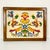 Ruby Red 1930s Vintage Gustavian Arts & Crafts Americana Needlepoint Yarn Sampler, Framed. For Sale - Image 8 of 15