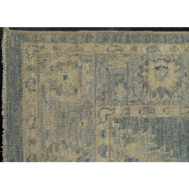 Early 21st Century Oushak Square Rug 3' x 3'2" #21349 For Sale - Image 5 of 8