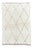 Handwoven Moroccan Beni Ouarain Rug in Natural Wool with Diamond Pattern, 2010s For Sale