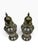 Early 20th Century Antique Gorham "Strasbourg" Solid Sterling Silver Salt & Pepper Shakers - Pair For Sale - Image 5 of 7