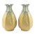 Pair of Vintage Italian Ceramic Pineapple Vases For Sale