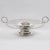 This stunning Art Deco polished silver plate pedestal bowl, centerpiece, or serving bowl was designed by Silversmith...