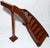Title: Rectilinear single turn model staircase. Origin: American or English. Period: Early 20th Century. Materials: Oak,...