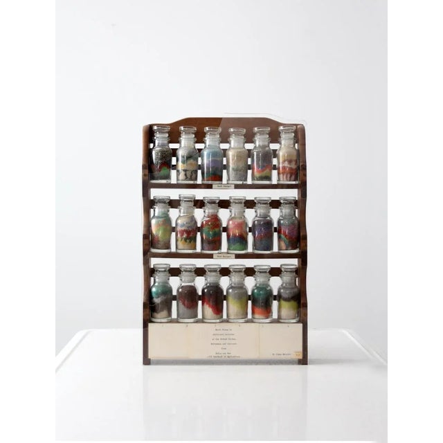 Wood Circa 1938 Vintage Sand Art Collection For Sale - Image 7 of 9