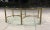 Metal Asian Influence Coffee Table in Faux Bamboo From Mastercraft For Sale - Image 7 of 13
