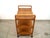 Brown 1970’s Mid-Century Modern Slat Oak Bar Cart Shelf For Sale - Image 8 of 12