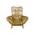Bring natural warmth and sculptural beauty into your space with this pair of handmade Ibolili rattan lounge chairs....