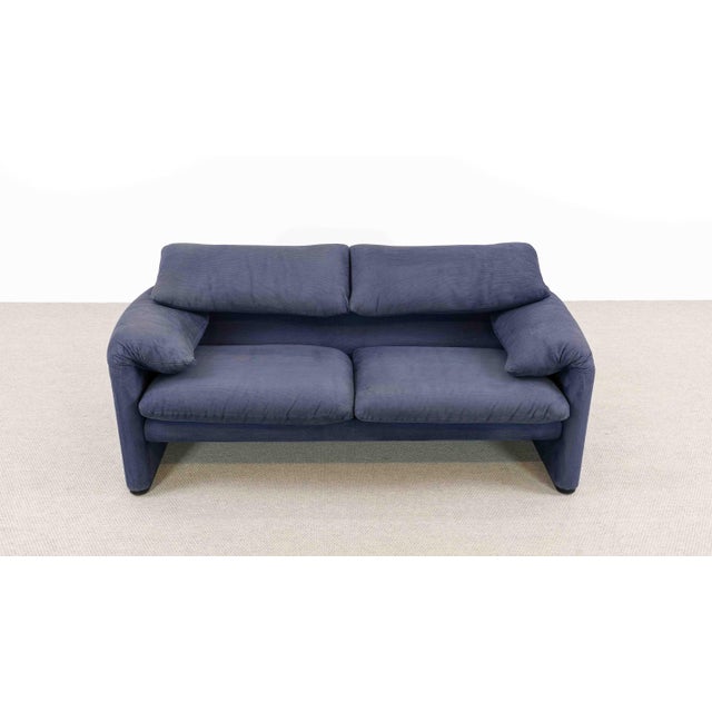 2000 - 2009 Maralunga 2-Seater Sofa by Vico Magistretti for Cassina, 2000s For Sale - Image 5 of 18
