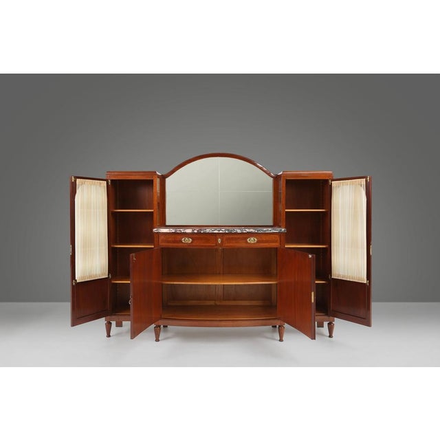 Mid-Century Modern Art Deco Cabinet attributed to De Coene, Belgium, 1930s For Sale - Image 3 of 18