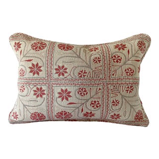 Lumbar Pillow in “Parterre” by Jed Johnson For Sale