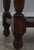 Theodore Alexander Mahogany 2 Tier 2 Drawer Console Table For Sale - Image 12 of 18
