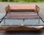 1970s Late 1960s–1970s Chrome and Cane Sleeper Sofa For Sale - Image 5 of 6