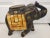 Indian Indian Traditional Wedding Style Wood Elephant Statue With Brass & Bone Accents (1960s/1970s) For Sale - Image 3 of 9