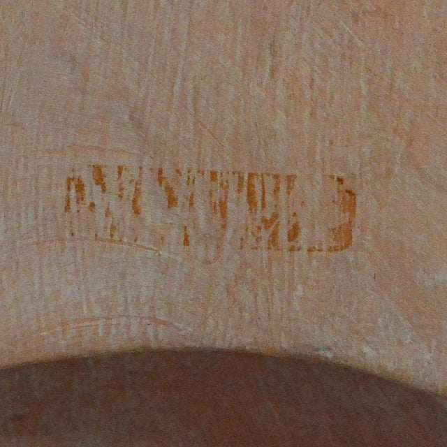 Wood Don Freedman Signed Wood Sculpture – Modernist Cat – C. 1980s For Sale - Image 7 of 7