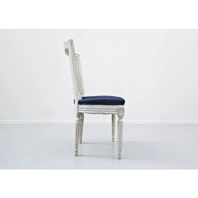 Louis XVI Style Chairs, Set of 8 For Sale - Image 10 of 17