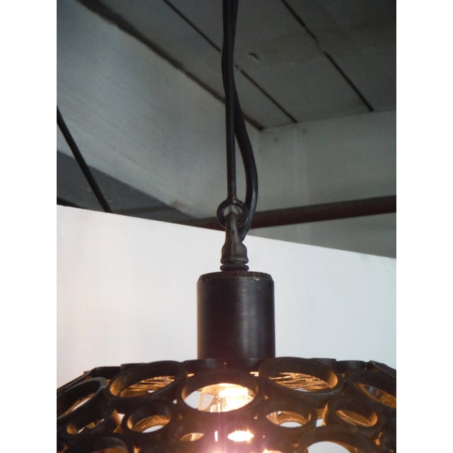 Contemporary Contemporary Steel Pendant Light For Sale - Image 3 of 6