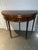 French 1960s Louis XVI Style Mahogany and Brass Card Table For Sale - Image 3 of 8