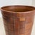Vintage Patchwork Paper Bin Basket in Leather the style of Auböck, Germany, 1960s For Sale - Image 6 of 18
