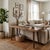 Rustic European Antique Butcher Block Console Table For Sale - Image 3 of 6