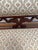 Vintage Victorian-Style Mahogany Upholstered Settee For Sale - Image 10 of 11