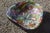 This multicolor Murano glass bowl is reminiscent of Toso Martens. The colors are very particular and rare. I have official...