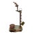 Signed Ronald A. Lee 24k Gold-Plated Clown High Diver Sculpture on Onyx Base, 1983 For Sale