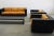 Mid-Century Modern Black Sarantoga Living Room Set by Massimo & Lella Vignelli for Poltronova, 1960s, Set of 5 For Sale - Image 3 of 7