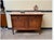 Brown Antique Art Nouveau Walnut Sideboard, 1910 For Sale - Image 8 of 13