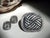A pair of modernistic sterling silver earring by William Spratling from the third period 1964-1967. Made in his studio in...