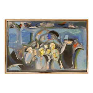 Gloria Kates Figurative Oil Painting