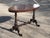 Wood Victorian Side Table Hall Table on Cabriole Feet For Sale - Image 7 of 14