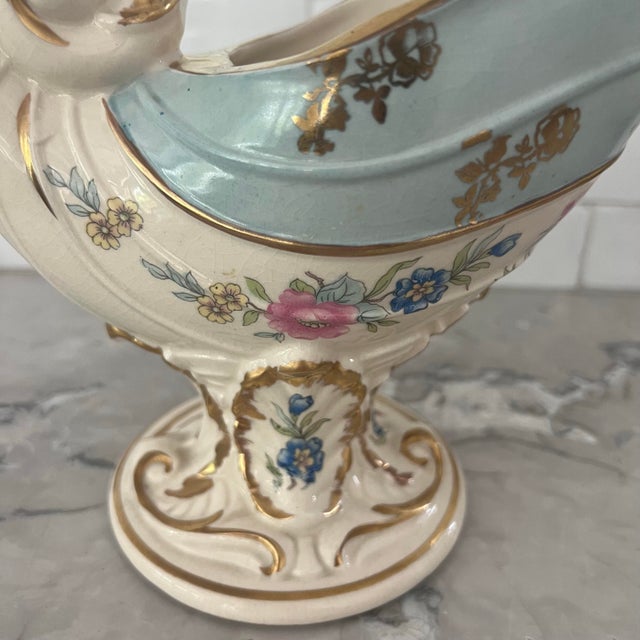 Antique or Vintage Victorian Nautilus Jardiniere For Sale - Image 4 of 11