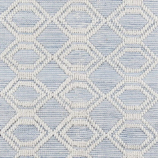 Textile Momeni Contemporary Indoor/Outdoor Hermosa Rug in Light Blue, 3'6" x 5'6" For Sale - Image 7 of 8