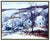 Message us to inquire about custom framing options! (Included for free with every purchase) The artwork here, "Snow...
