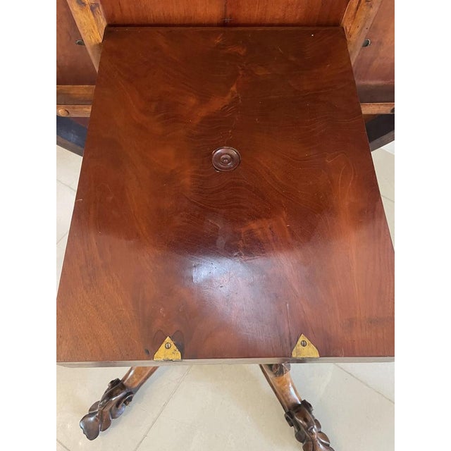 Antique Victorian Rosewood Dining Table, 1850 For Sale - Image 11 of 15