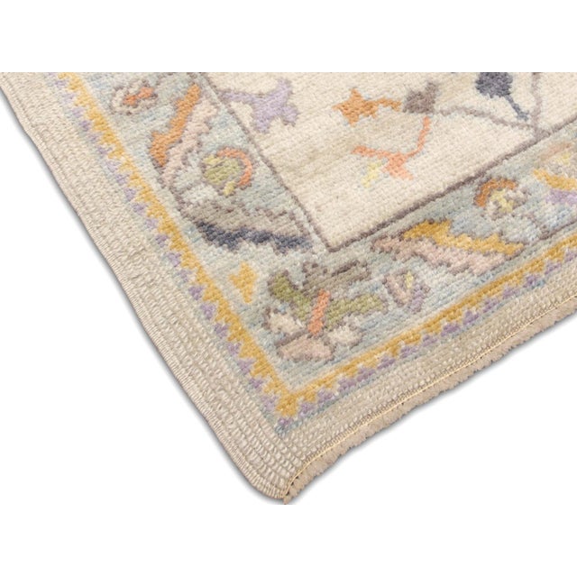 Traditional 1960s Turkish Oushak Runner For Sale - Image 3 of 5