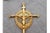 19.2k Gold Crucifix with Christ and Our Lady For Sale - Image 6 of 9