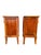 This is a pair of French Regency Louis XVI style mahogany and brass nightstands Available to purchase as a pair or as a...