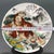 Chinese Famille Rose Porcelain Charger With Tiger & Landscape Motif For Sale - Image 4 of 9