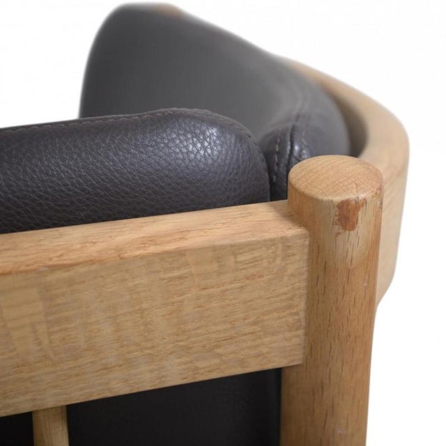 3-Seater Sofa in Dark Brown Leather by Erik Jørgensen, 2012 For Sale - Image 16 of 18