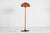 Pine Wood Floor Lamp with Black Metal Base from Hans-Agne Jakobsson, Sweden, 1970s For Sale - Image 9 of 9