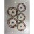 Late 19th Century Antique Simlay Ridgway England Dessert/Decorative Plates -Set of 5 For Sale - Image 9 of 9
