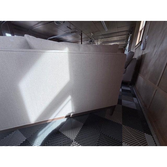 2020s Lee Industries One Arm Loveseat For Sale - Image 5 of 8