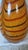 Glass Mid 20th Century Murano Style Cased Art Glass Tiger Stripe Fenicio Vase - 10.5" Tall For Sale - Image 7 of 8
