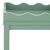 Spritely Home Darlyn Scalloped 1 Drawer Accent Table in Sage For Sale - Image 4 of 10