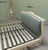 1920s French Silk Upholstered Château Double Bed, 1920s For Sale - Image 5 of 9