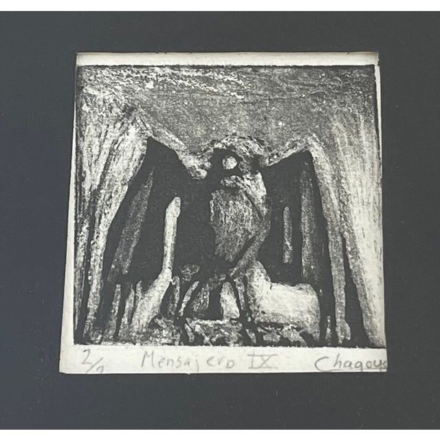 Modern Mensajero Ⅸ, Hand Signed Print For Sale - Image 3 of 3