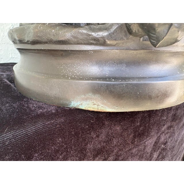 French Figural Sculpture Depicting “The Angelus” by Onnaing, Early 20th Century For Sale - Image 9 of 12