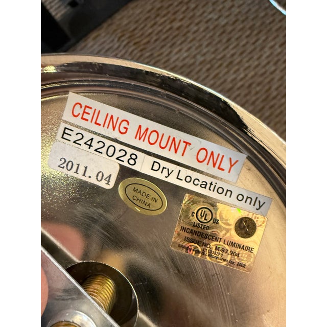 Plastic Robert Abbey Cole Pendant For Sale - Image 7 of 12